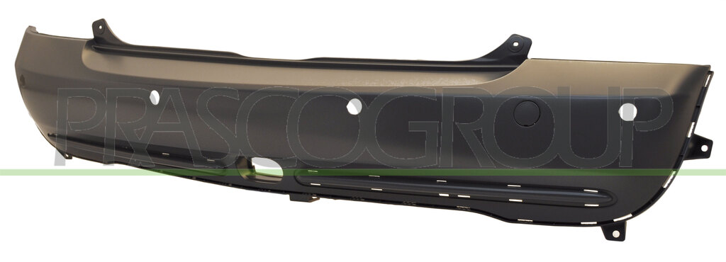 REAR BUMPER-PRIMED-WITH MOLDING AND PDC HOLES