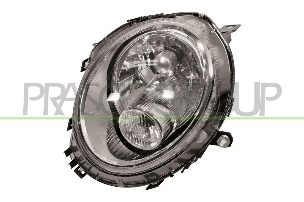 HEADLAMP LEFT H4 ELECTRIC-WITH MOTOR-CLEAR LAMP