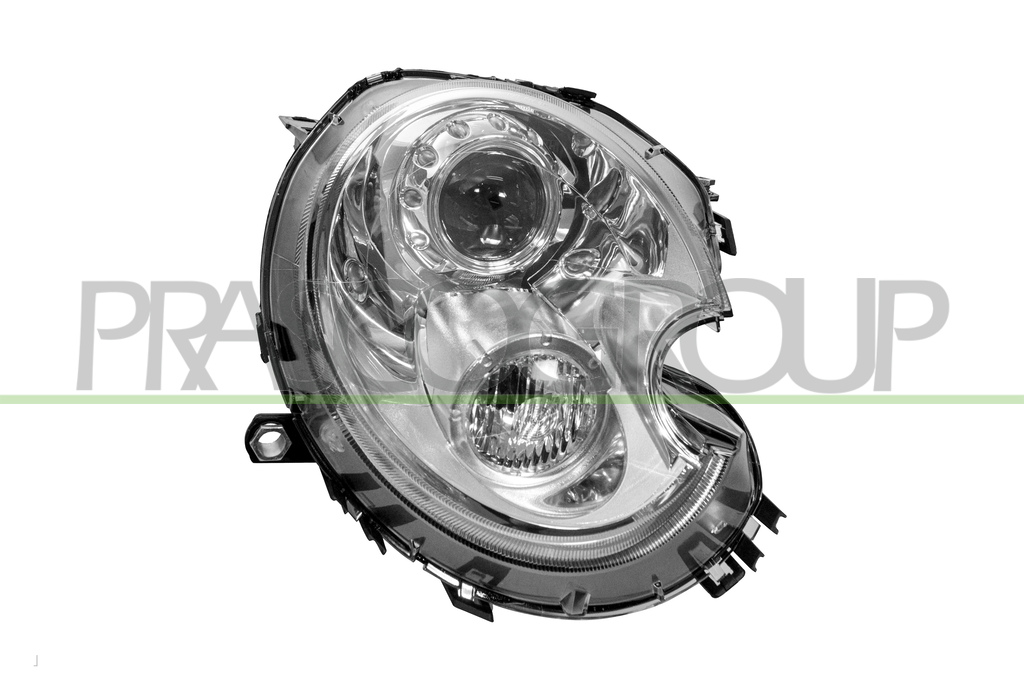 PROIETTORE DESTRO XENON D1S+H1-ELETTRICO-CON MOTORE-FANALE BIANCO