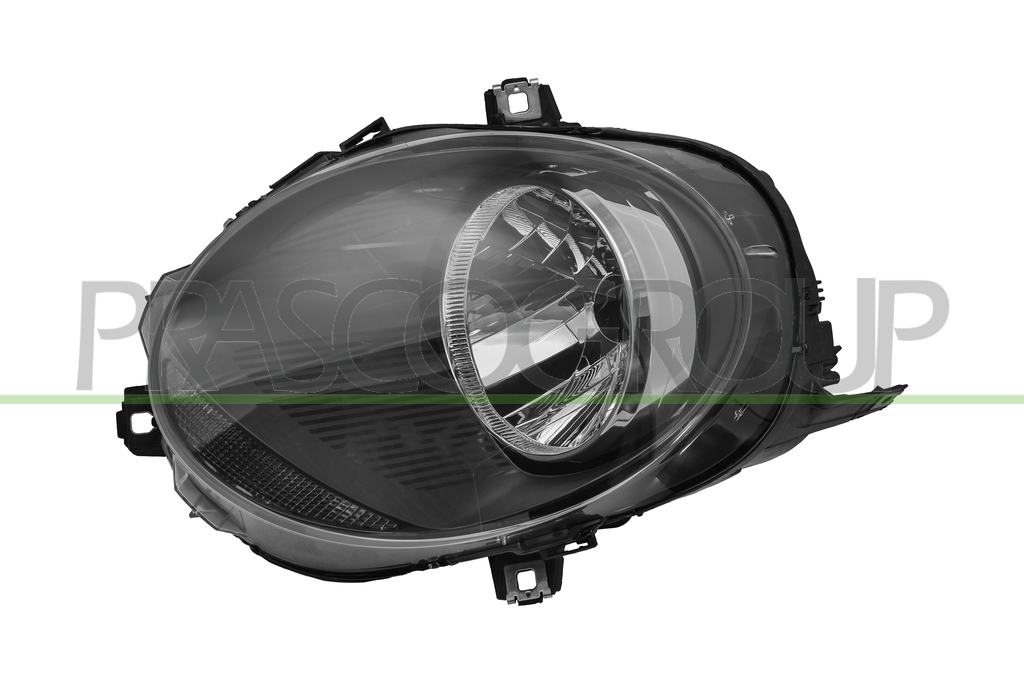 PHARE GAUCHE H4-ELECTRIQUE-AVEC MOTEUR-FEU BLANC-MONTAGE VALEO MOD. 18 >