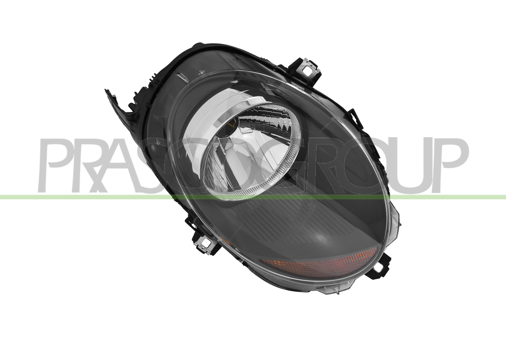 PROIETTORE DESTRO H4-ELETTRICO-CON MOTORE-INDICATORE DI DIREZIONE ARANCIO-VERSIONE VALEO MOD. 18 >