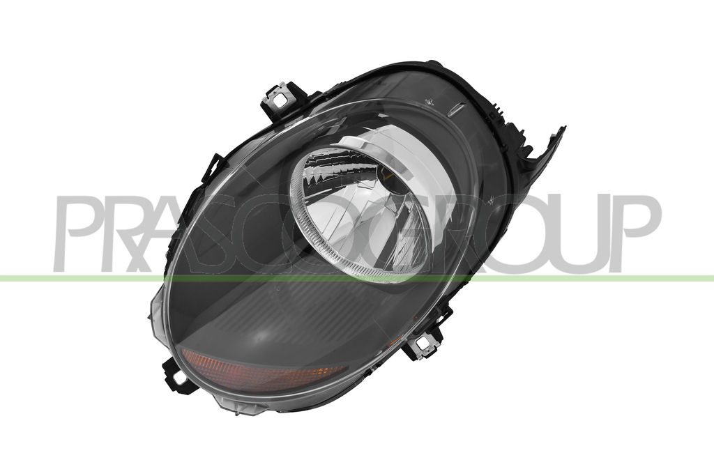 PROIETTORE SINISTRO H4-ELETTRICO-CON MOTORE-INDICATORE DI DIREZIONE ARANCIO-VERSIONE VALEO MOD. 18 >
