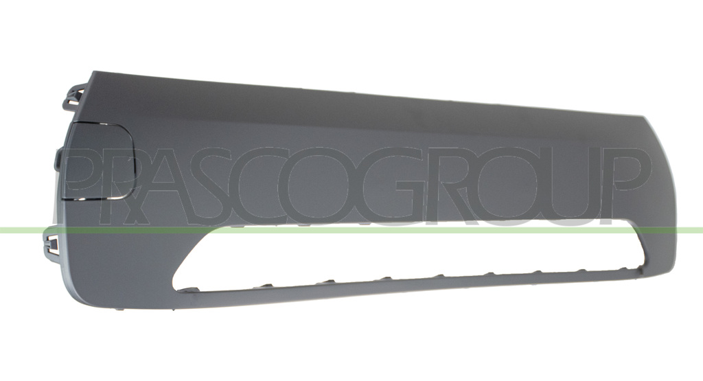 FRONT BUMPER MOLDING-CENTRE-WITH TOW HOOK COVER-PRIMED
