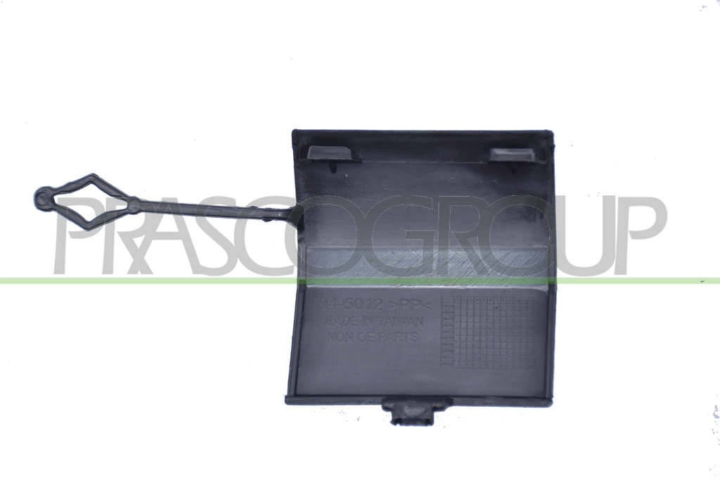 REAR TOW HOOK COVER-BLACK-TEXTURED FINISH