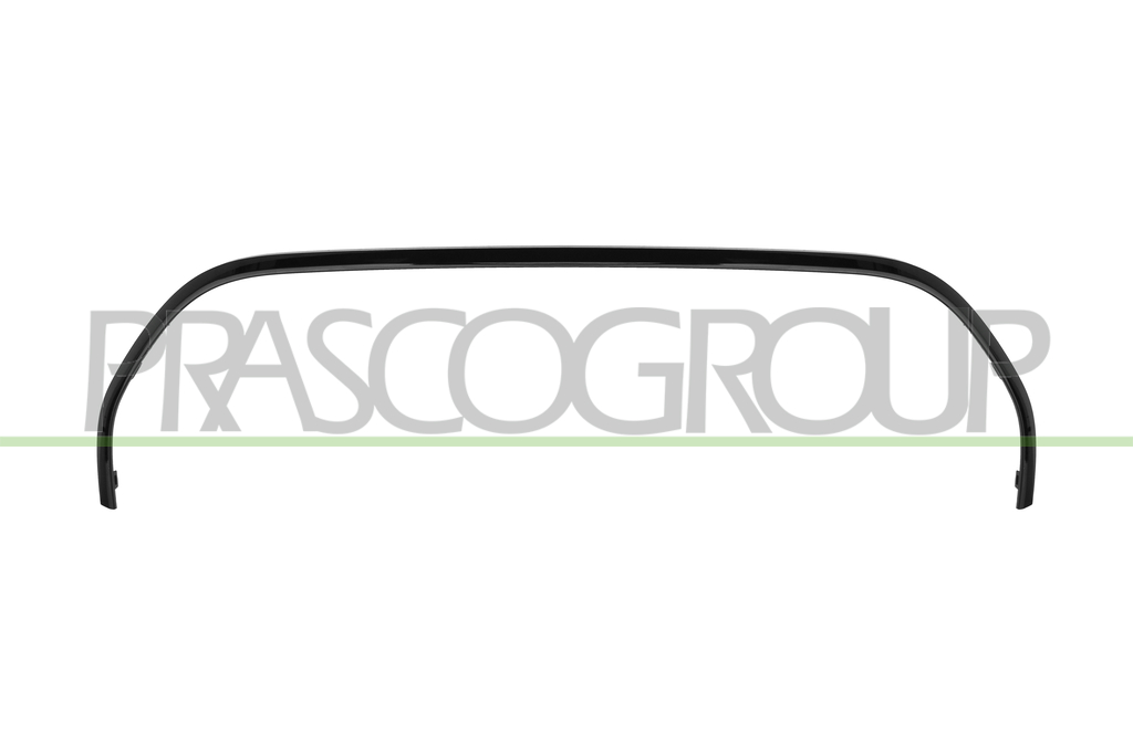 RADIATOR GRILLE MOLDING-UPPER-BLACK-GLOSSY