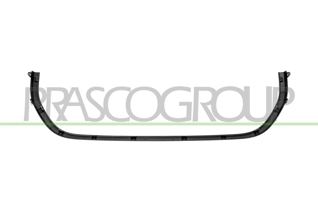 RADIATOR GRILLE MOLDING-UPPER-BLACK-GLOSSY