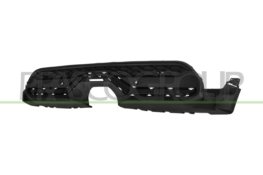 REAR BUMPER-BLACK-TEXTURED FINISH-WITH PDC HOLES
