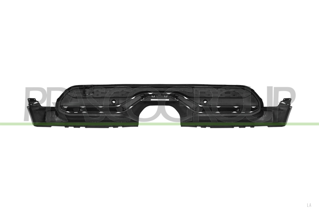 REAR BUMPER-BLACK-TEXTURED FINISH-WITH PDC HOLES