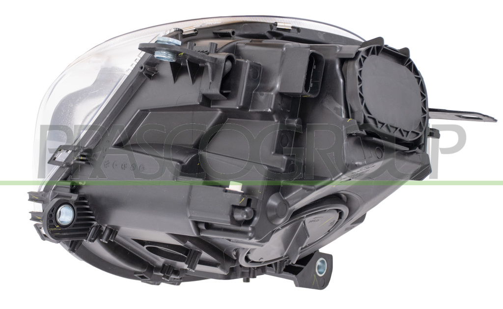 PROIETTORE DESTRO H4-ELETTRICO-CON MOTORE-CON FANALE BIANCO