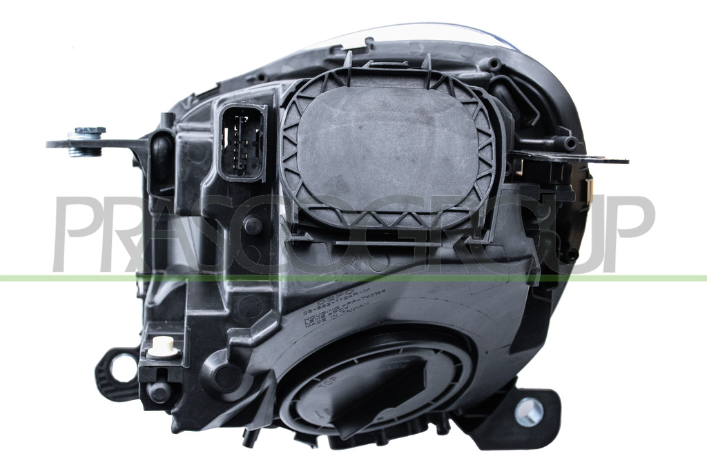 HEADLAMP RIGHT H4 ELECTRIC-WITH MOTOR-AMBER LAMP
