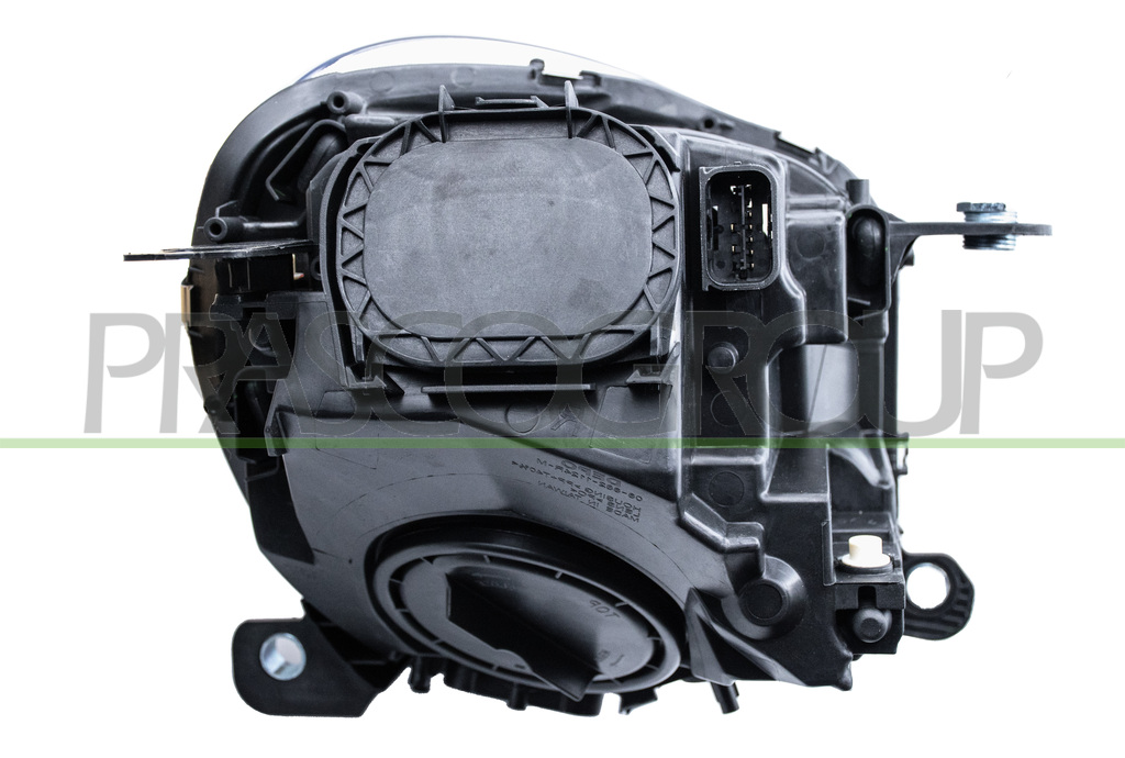 HEADLAMP LEFT H4 ELECTRIC-WITH MOTOR-AMBER LAMP