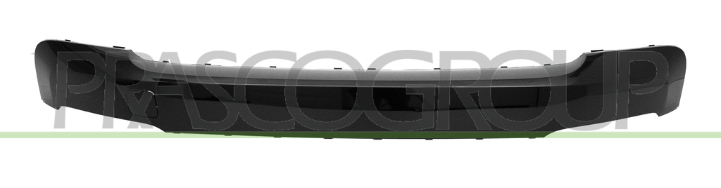 FRONT BUMPER MOLDING-CENTRE-BLACK-GLOSSY MOD. ALL4