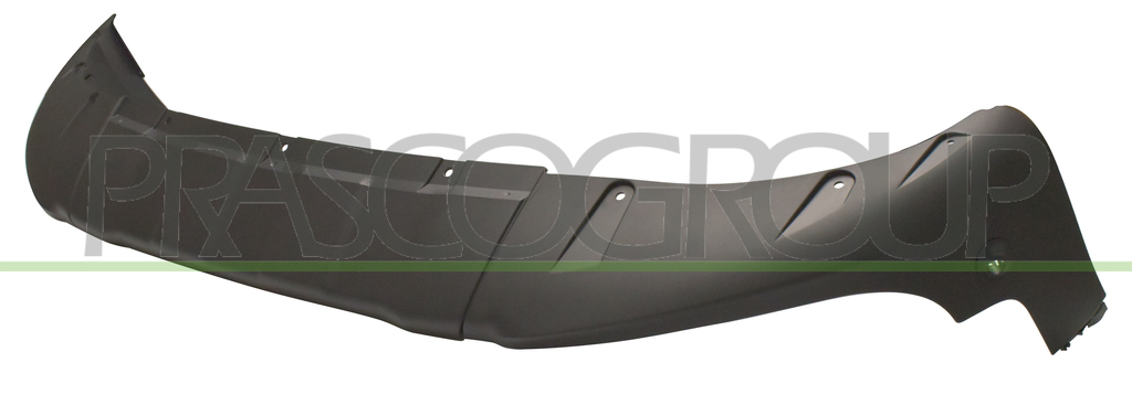 FRONT BUMPER SPOILER-BLACK-TEXTURED FINISH-WITH PDC
