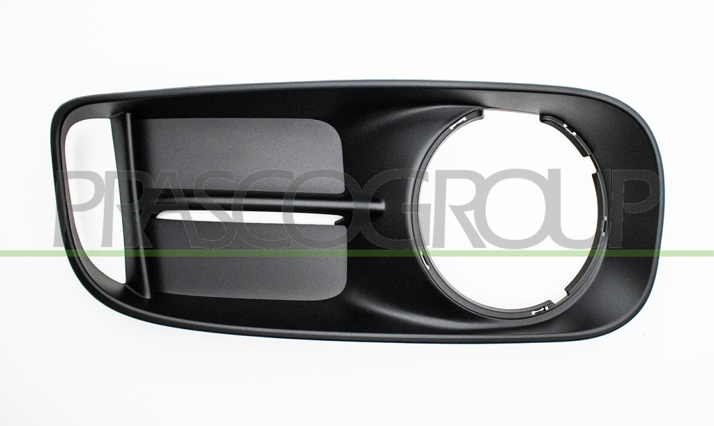 BUMPER GRILLE RIGHT-BLACK-TEXTURED FINISH-WITH FOG LAMP HOLE