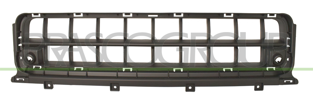 GRILLE CALANDRE NOIRE STRUCTURE'-AVEC TROUS RADAR MOD.BASE