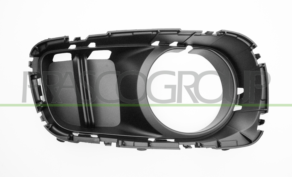 GRILLE DROITE SURFACE GRUANULEUESE DE PARE-CHOCS-NOIRE AVEC SIEGES ANTIBROUILLARD MOD. ALL4