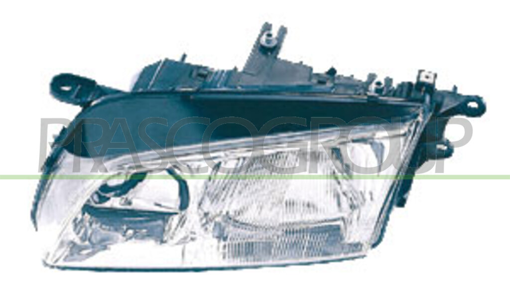 SCHEINWERFER LINKS-H7+H1-MIT LWR-MIT MOTOR