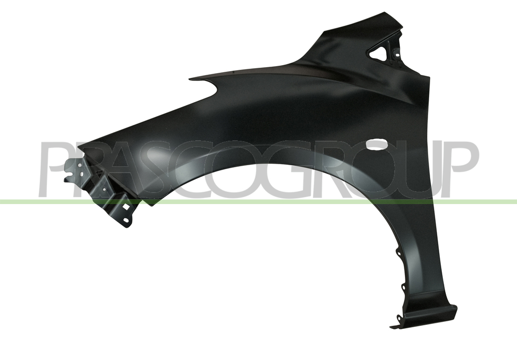 FRONT FENDER LEFT-WITH SIDE REPEATER HOLE
