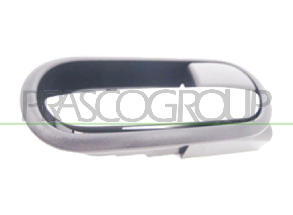 FRONT DOOR HANDLE RIGHT-INNER-WITH CHROME LEVER-GRAY HOUSING