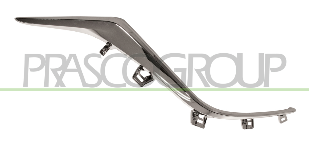 MOULURE DE GRILLE DE CALANDRE DROITE CHROMEE