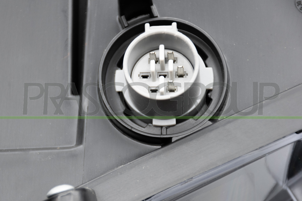 HEADLAMP RIGHT ELECTRIC-WITH MOTOR-LED-BLACK