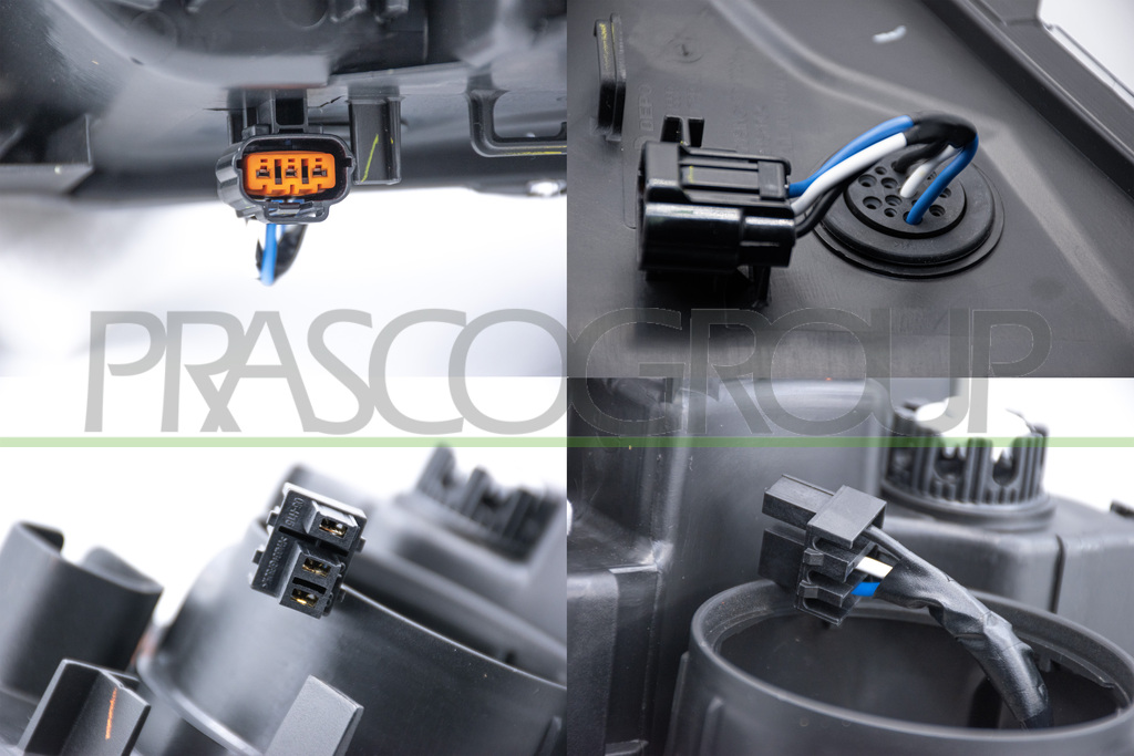 HEADLAMP RIGHT H11+H15 ELECTRIC-WITHOUT MOTOR