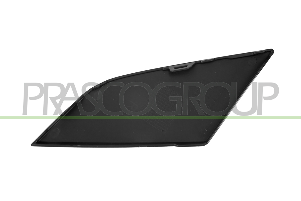 BUMPER GRILLE RIGHT-GLOSSY BLACK-WITHOUT FOG LAMP HOLE