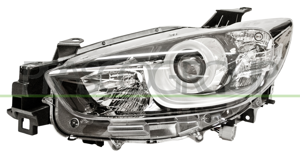 SCHEINWERFER LINKS-H11+H15-MIT LWR-OHNE MOTOR