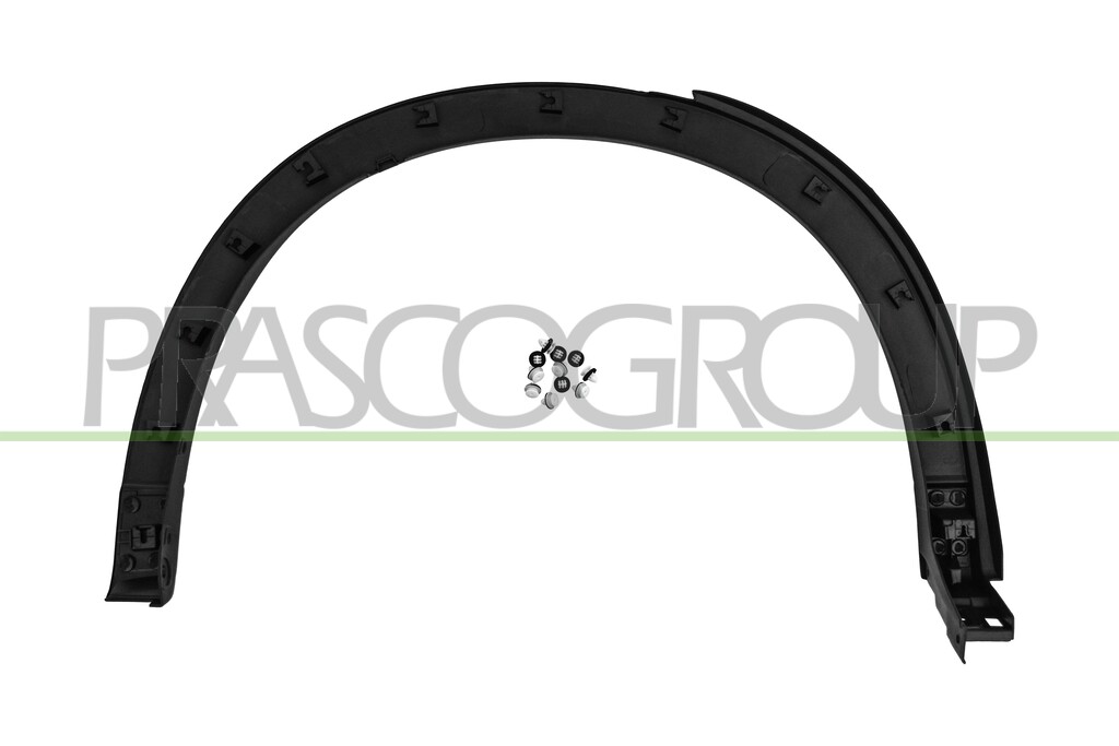 REAR WHEEL ARCH EXTENSION LEFT-BLACK-TEXTURED FINISH-WITH CLIPS