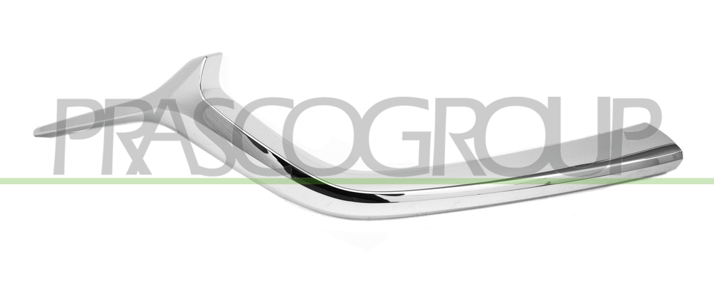 RADIATOR GRILLE MOLDING-RIGHT-CHROME