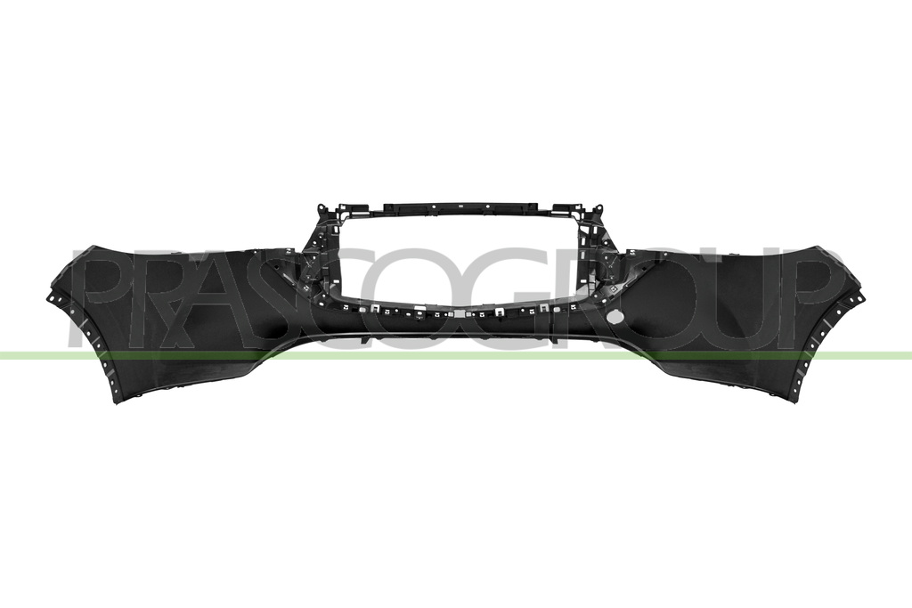 FRONT BUMPER-PRIMED-WITH CUTTING MARKS FOR SENSORS, PARK ASSIST AND HEADLAMP WASHERS