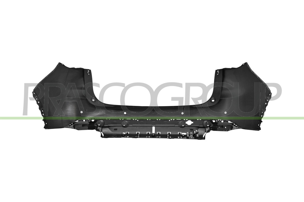 REAR BUMPER-PRIMED-WITH PDC HOLES+SENSOR HOLDERS