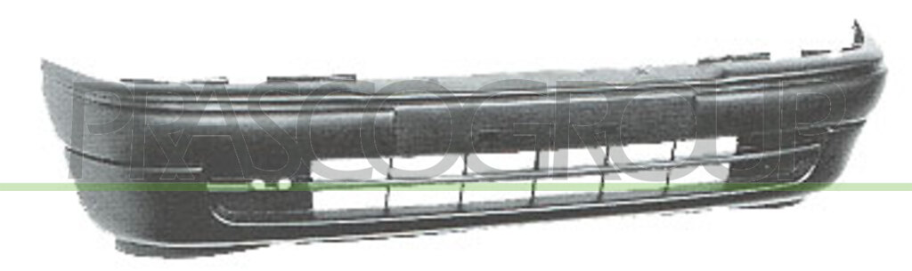 FRONT BUMPER-BLACK