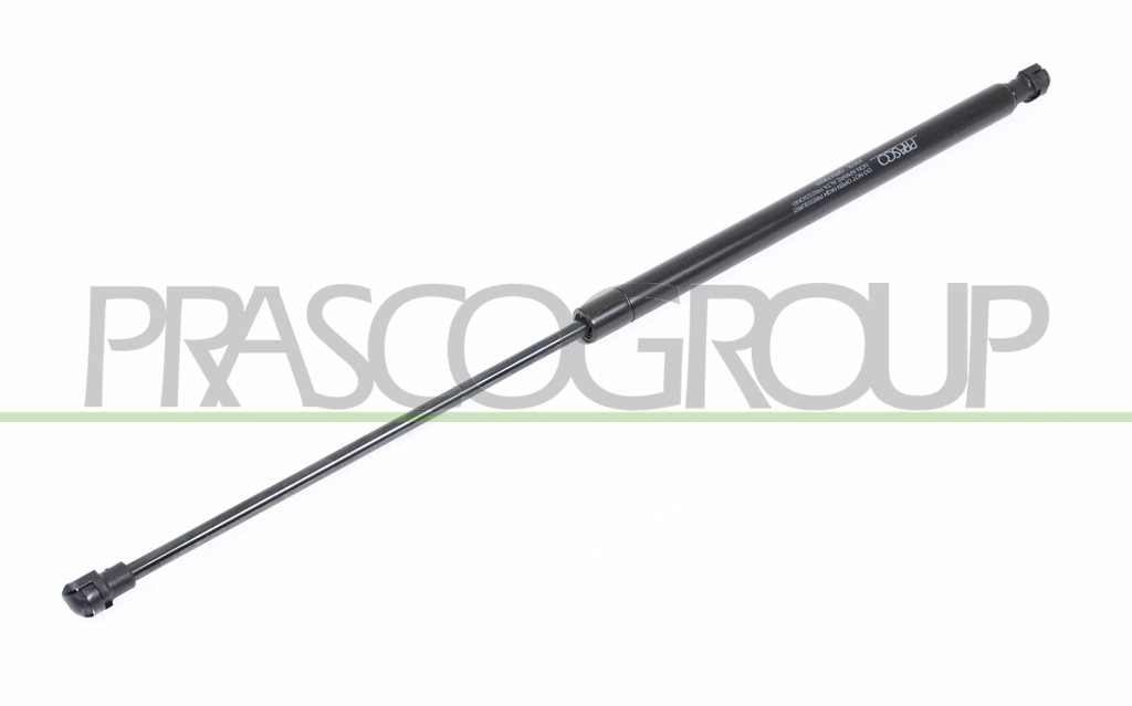 TAILGATE GAS SPRING RIGHT/LEFT - 430 N - L 535 mm - S 229 mm - Ø 18 mm - Ø 8 mm