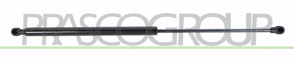 TAILGATE GAS SPRING RIGHT/LEFT - 430 N - L 535 mm - S 229 mm - Ø 18 mm - Ø 8 mm