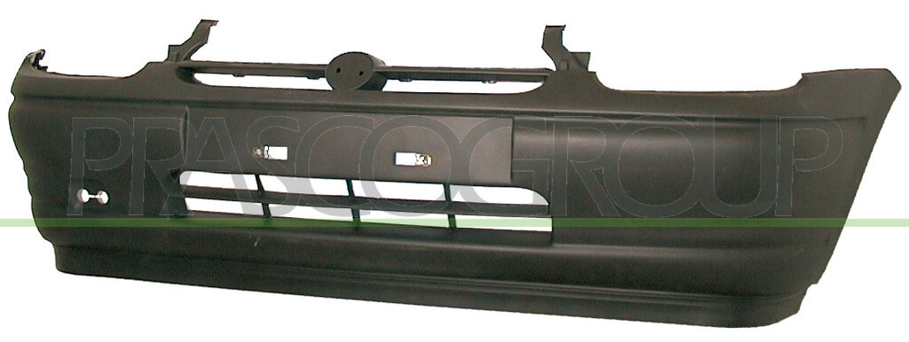 FRONT BUMPER-BLACK MOD. > 02/96