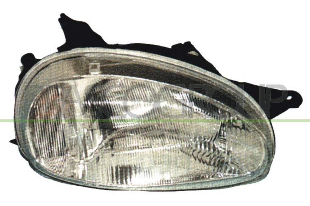 OPTICA DERECHA H4 ELECTRICA-SIN MOTOR
