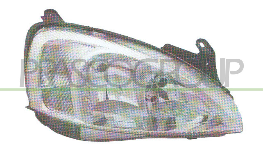OPTICA IZQUIERDA H7+H7 ELECTRICA-CON MOTOR MOD. > 06/02 (MARELLI)