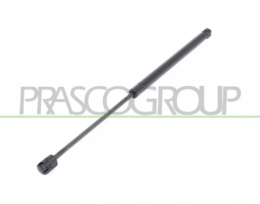 TAILGATE GAS SPRING RIGHT/LEFT - 370 N - L 472 mm - S 195 mm - Ø 18 mm - Ø 8 mm