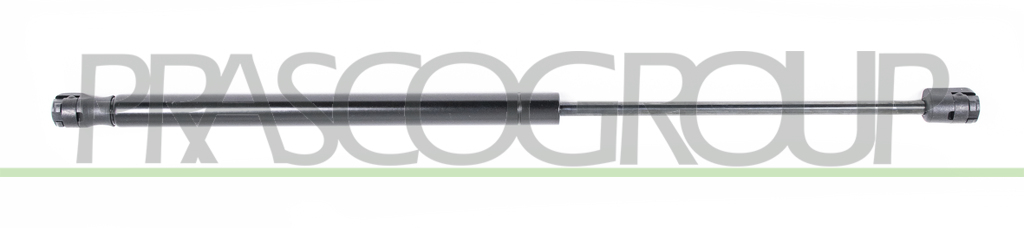 TAILGATE GAS SPRING RIGHT/LEFT - 370 N - L 472 mm - S 195 mm - Ø 18 mm - Ø 8 mm