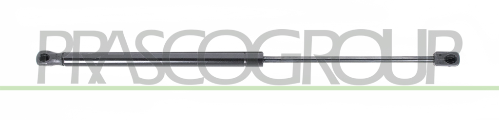 TAILGATE GAS SPRING RIGHT/LEFT - 370 N - L 472 mm - S 195 mm - Ø 18 mm - Ø 8 mm