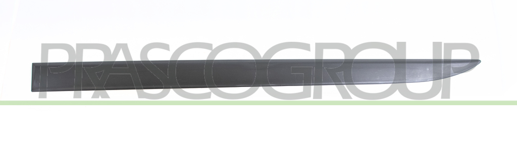 FRONT DOOR MOLDING LEFT-BLACK-TEXTURED FINISH-WITH DOUBLE SIDED TAPE MOD. 5 DOOR