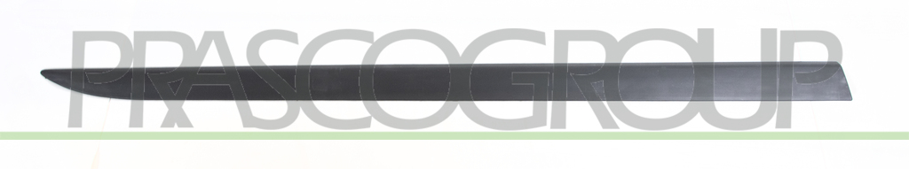 FRONT DOOR MOLDING LEFT-BLACK-TEXTURED FINISH MOD. 3 DOOR