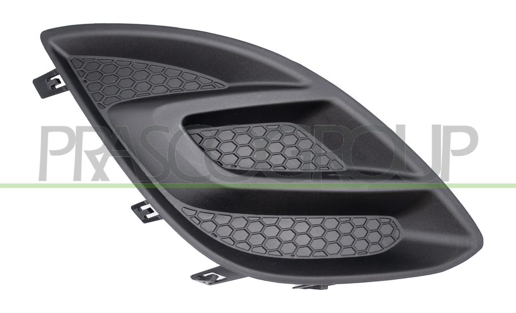 BUMPER GRILLE RIGHT-BLACK-WITHOUT FOG LAMP HOLE