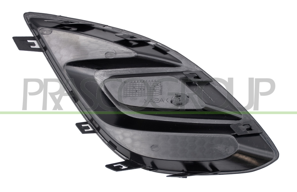 BUMPER GRILLE LEFT-BLACK-WITHOUT FOG LAMP HOLE