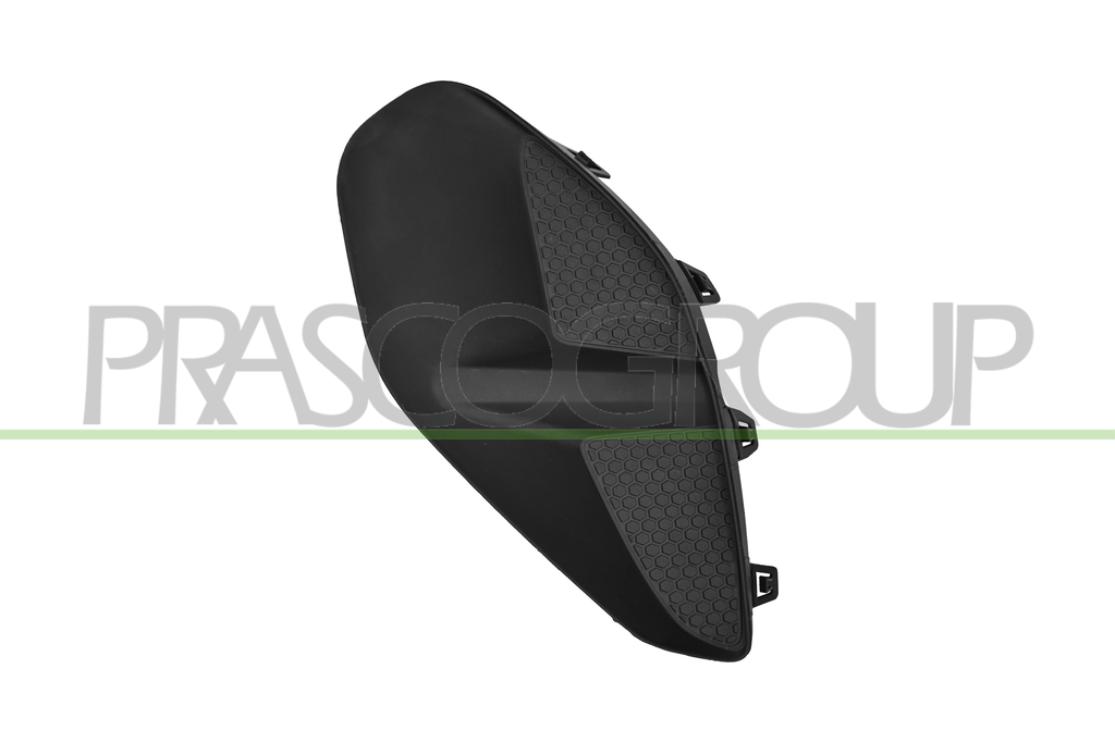 GRILLE GAUCHE DE PARE-CHOCS-AVANT-NOIRE-AVEC SIEGES ANTIBROUILLARD MOD.