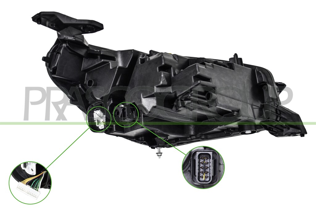 PROIETTORE SINISTRO-ELETTRICO-CON MOTORE-LED-VERSIONE VALEO