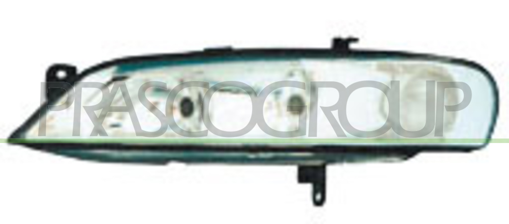 HEADLAMP RIGHT H7+H7 MANUAL/ELECTRIC-WITHOUT MOTOR