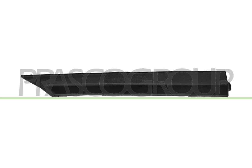 MOLDURA IZQUIERDA PARACHOQUES DELANTERO-NEGRA-GRANULADA