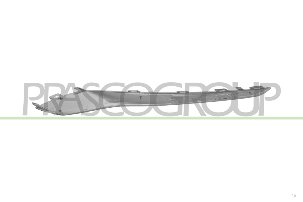 MOULURE GAUCHE DE GRILLE DE PARE-CHOCS AVANT-CHROMEE